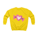 PERSONALISIERBARES Kids Premium Sweatshirt Heart Candy