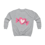 PERSONALISIERBARES Kids Premium Sweatshirt Heart Candy