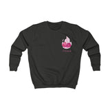 PERSONALISIERBARES Kids Premium Sweatshirt Heart Dice