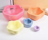 Balance RainBowls 5er Set – Montessori Stapelspielzeug