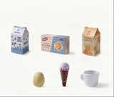 Kühlschrank Vintage Green – Montessori Holz-Spielküche (3+ Jahre)