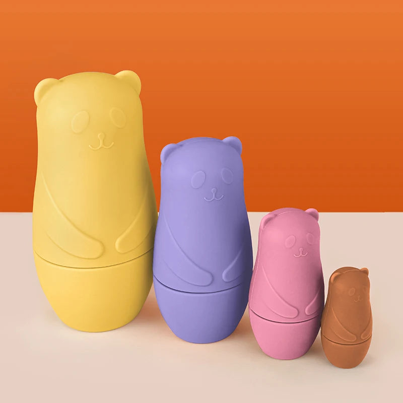 🪆✨ Little Babushka – Silikon-Stapelspielzeug für kleine Entdecker:innen 💕🌈