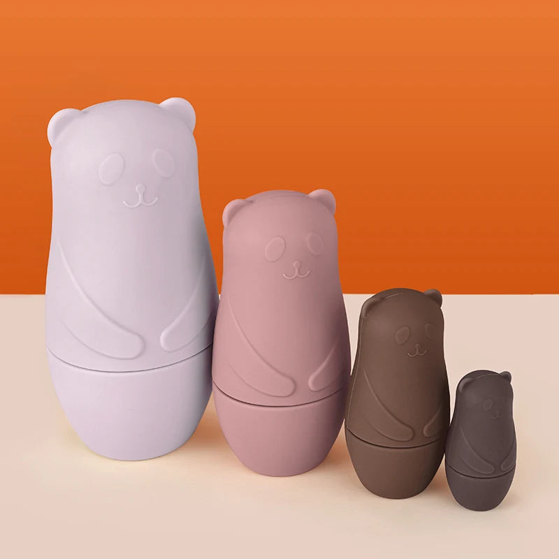 🪆✨ Little Babushka – Silikon-Stapelspielzeug für kleine Entdecker:innen 💕🌈