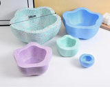 Balance RainBowls 5er Set – Montessori Stapelspielzeug