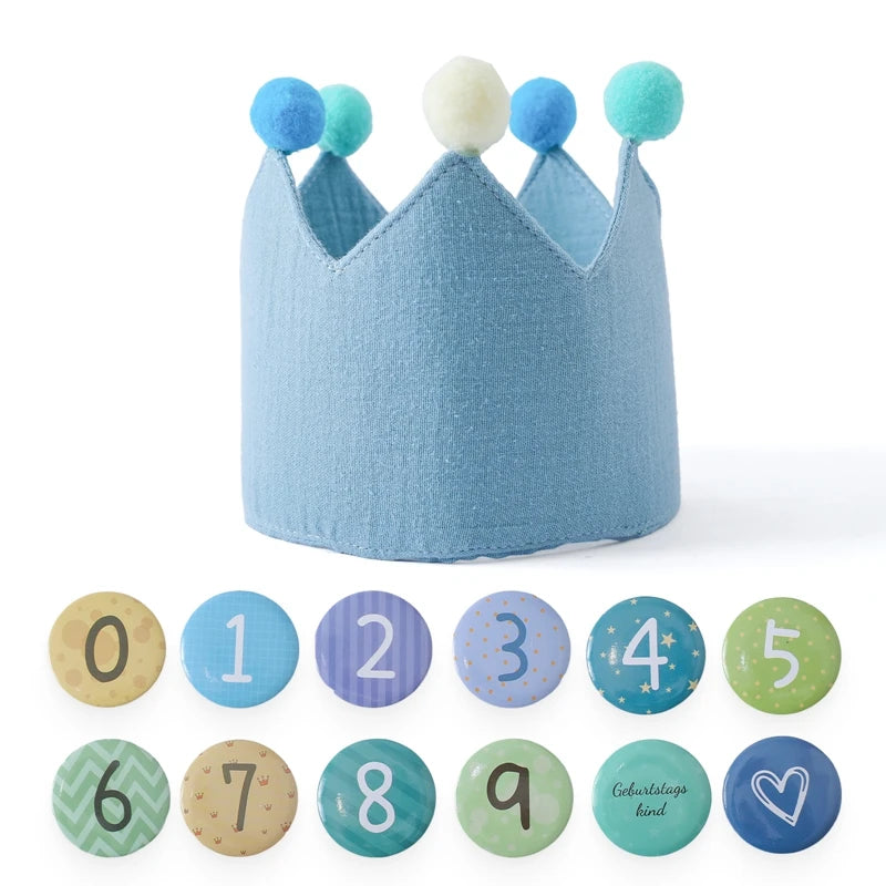 👑🎉 Little Royal – Magisches Geburtstags-Party-Set für kleine Königskinder ✨🎂