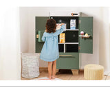 Kühlschrank Vintage Green – Montessori Holz-Spielküche (3+ Jahre)
