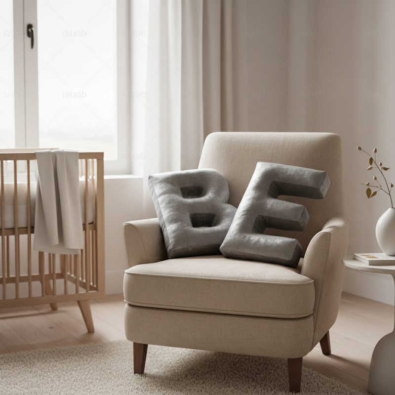 Armchair Shiny Silver