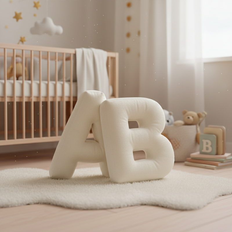 Close-up Off-White Buchstaben