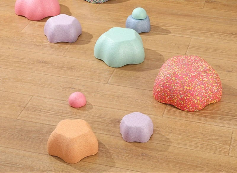 Balance RainBowls 5er Set – Montessori Stapelspielzeug